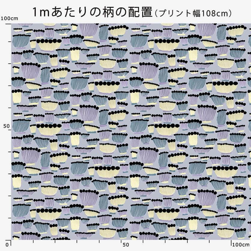 hanaページ✩.*˚ hana（グレー）花柄- 布・生地の通販サイト：nunocoto fabric