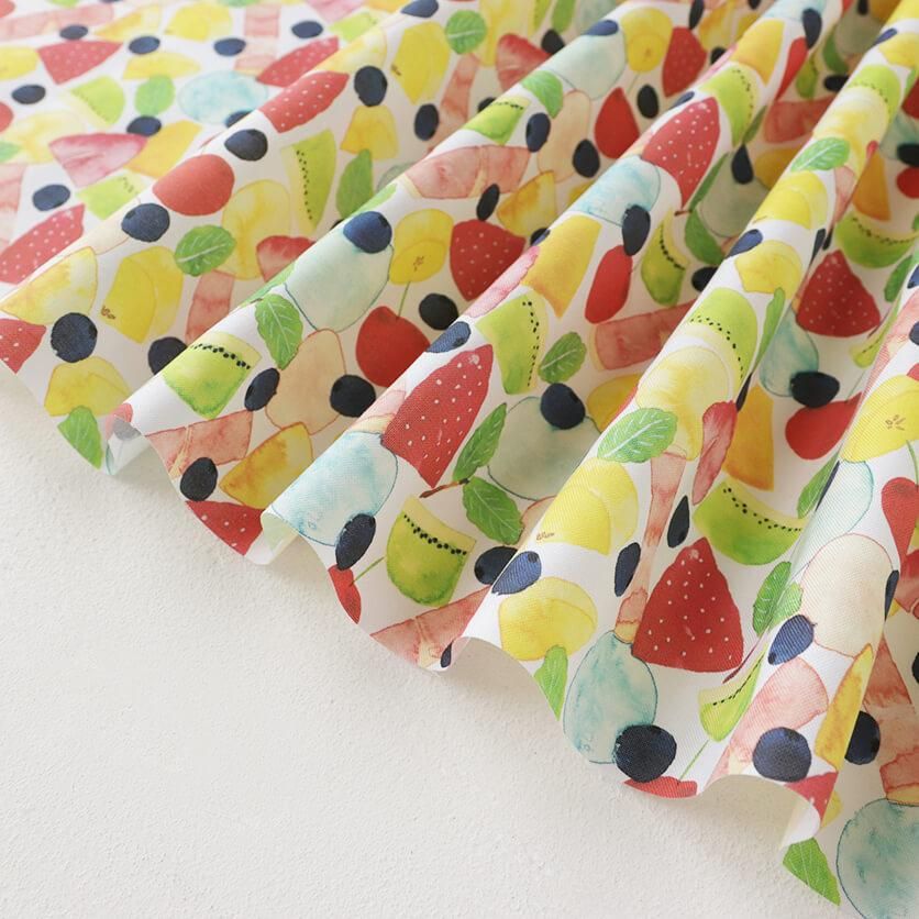 フルーツポンチ フルーツ・スウィーツ柄- 布・生地の通販サイト