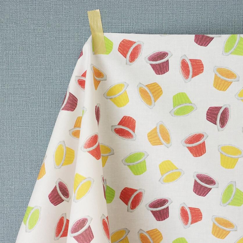ひとくちゼリー スイーツ柄- 布・生地の通販サイト：nunocoto fabric