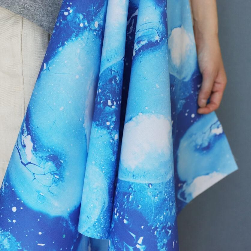 夏の銀河 宇宙柄- 布・生地の通販サイト：nunocoto fabric
