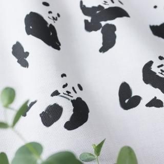 パンダ夏の準備パネル生地　ハンドメイド パンダ夏の準備パネル生地 ハンドメイド