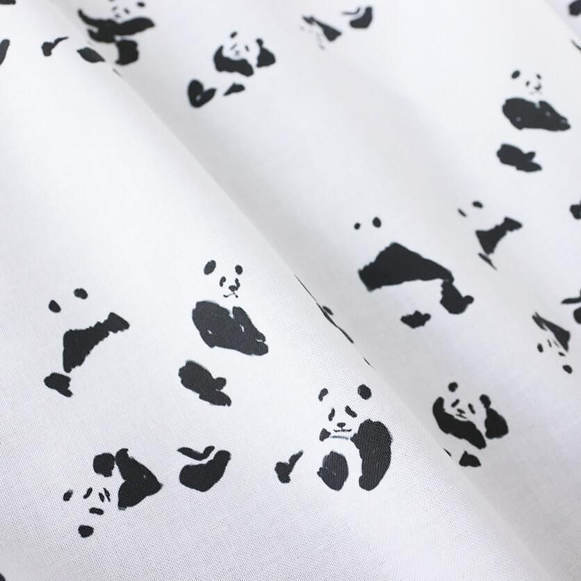 パンダ柄の布・生地 | nunocoto fabric