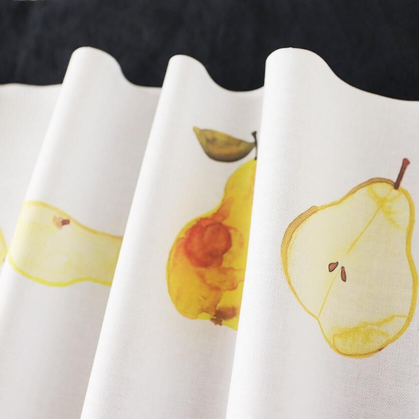 洋梨 フルーツ柄- 布・生地の通販サイト：nunocoto fabric