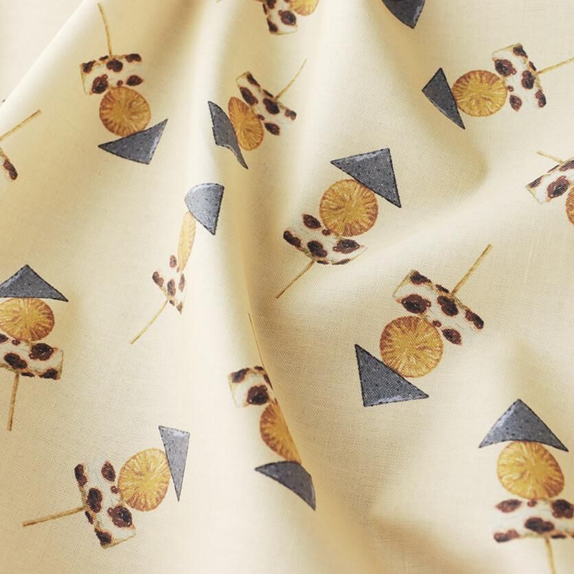 おでん 食べ物柄- 布・生地の通販サイト：nunocoto fabric