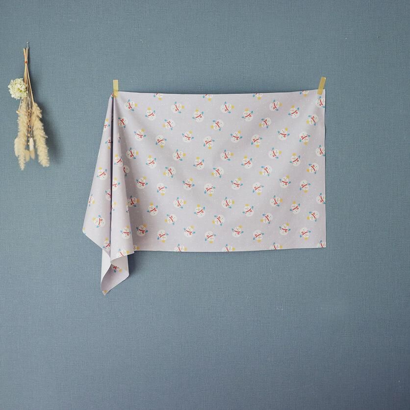 雪だるま 柄- 布・生地の通販サイト：nunocoto fabric