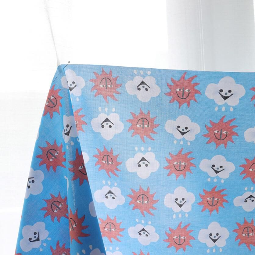 Sun&Cloud 天気柄- 布・生地の通販サイト：nunocoto fabric