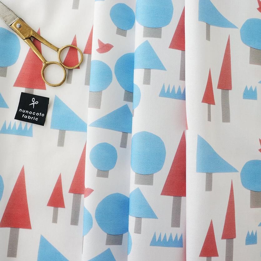 もくもくも くも柄- 布・生地の通販サイト：nunocoto fabric
