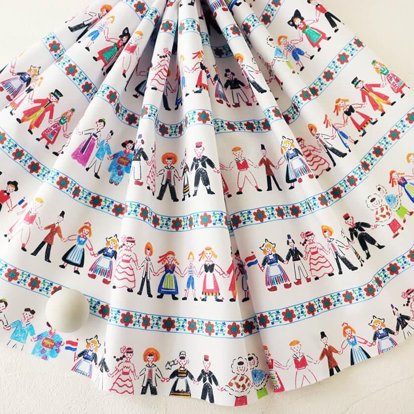 World friends 人柄- 布・生地の通販サイト：nunocoto fabric