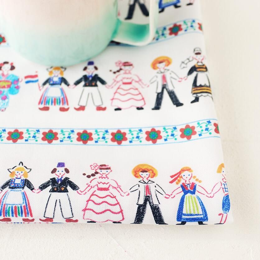 World friends 人柄- 布・生地の通販サイト：nunocoto fabric