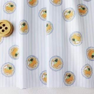 するめ（ホワイト）- 布・生地の通販サイト：nunocoto fabric