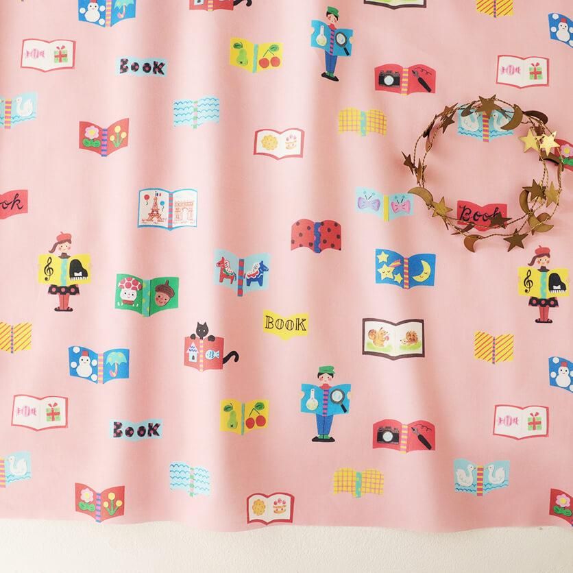 バレリーナのゆめ（パステルブルー）バレエ柄- 布・生地の通販