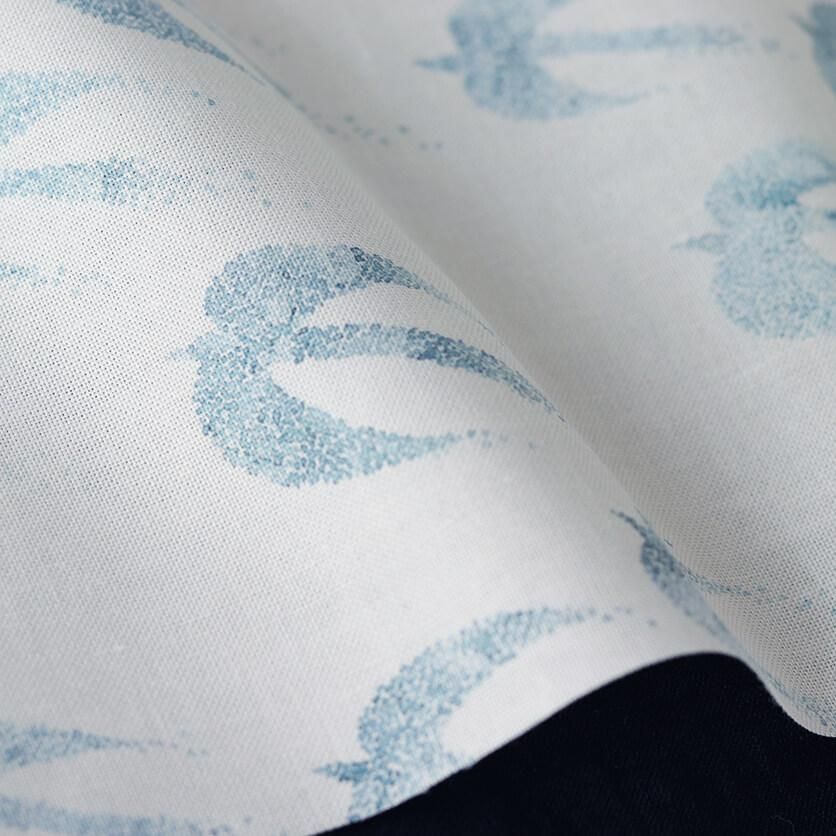 かぜをはこぶ 鳥柄- 布・生地の通販サイト：nunocoto fabric