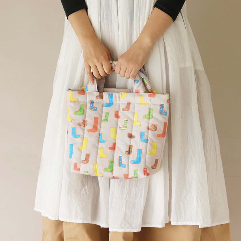 キルティングトートバッグ（柄が選べるキット） | nunocoto fabric