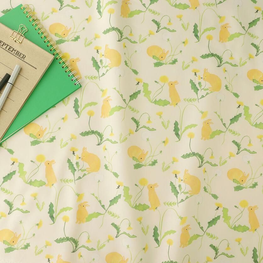 たんぽぽ柄の布・生地 | nunocoto fabric たんぽぽ柄の布・生地 | nunocoto fabric