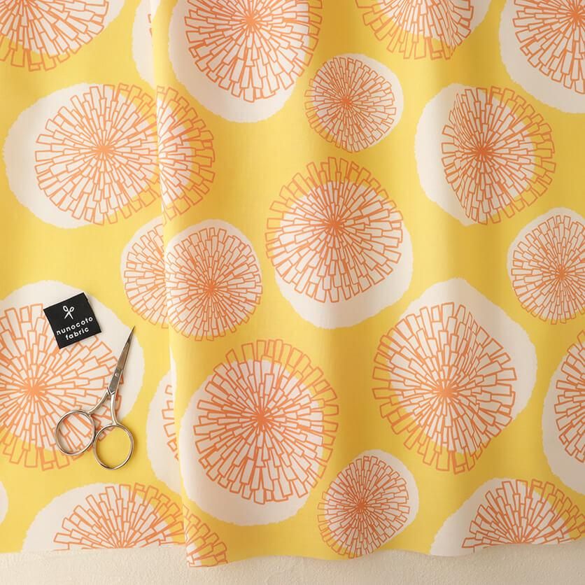 たんぽぽ柄の布・生地 | nunocoto fabric たんぽぽ柄の布・生地 | nunocoto fabric