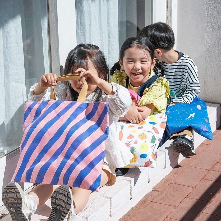 入園・入学グッズ手作りキット（6点セット）ニューレトロ斜め