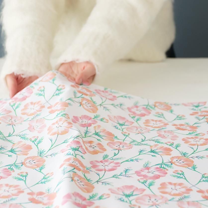 ねもふぃらページ ネモフィラ（ブルー）花柄- 布・生地の通販サイト：nunocoto fabric