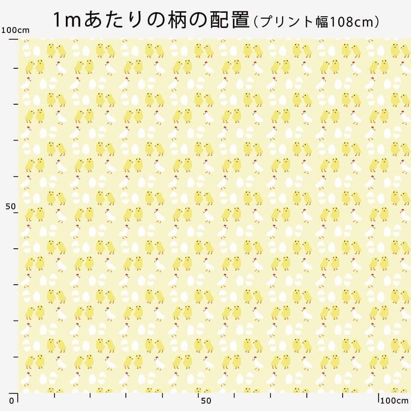 ひよこ 鳥柄- 布・生地の通販サイト：nunocoto fabric