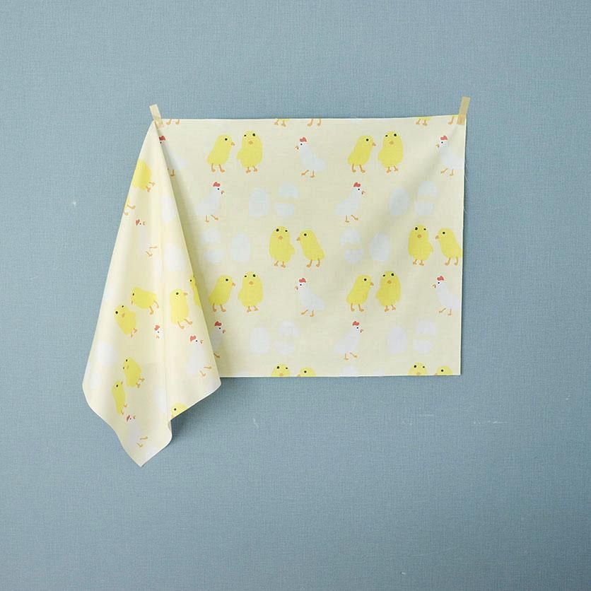 ひよこ big 鳥柄- 布・生地の通販サイト:nunocoto fabric ひよこ big 鳥柄- 布・生地の通販サイト:nunocoto fabric