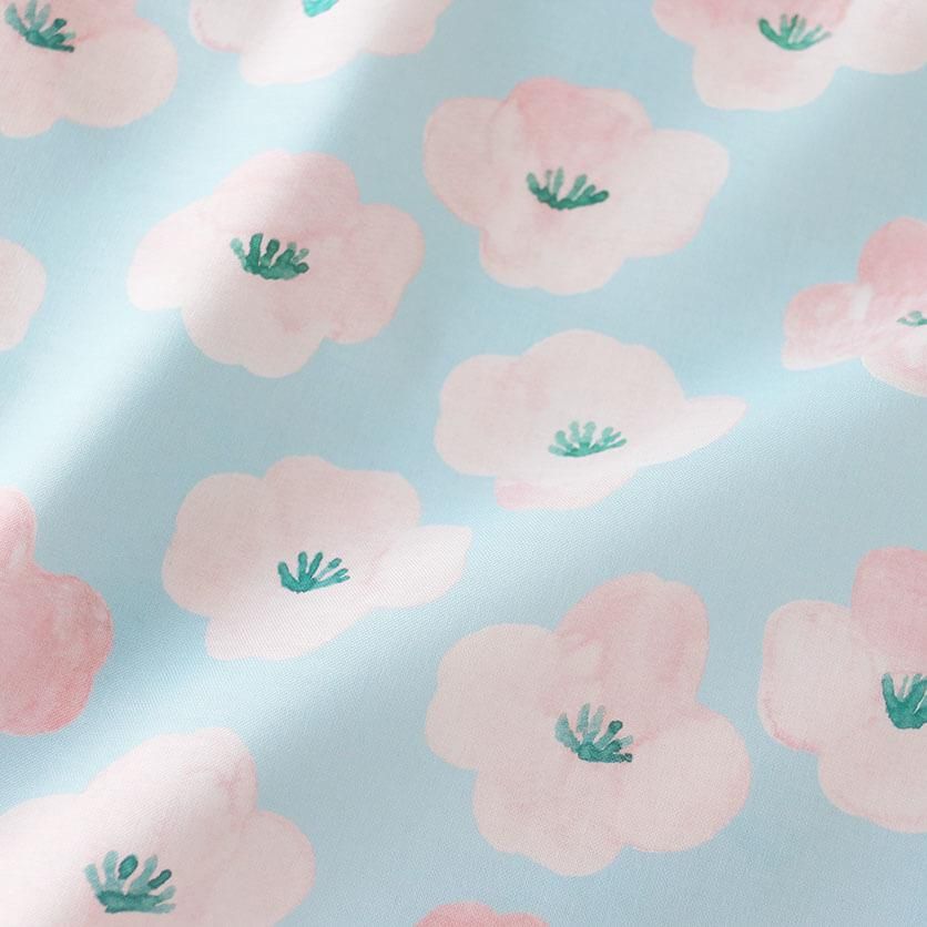 さざんか（小春日和） 花柄- 布・生地の通販サイト：nunocoto fabric
