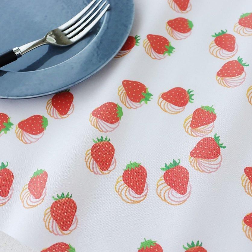 いちごのテキスタイルデザイン一覧 | nunocoto fabric