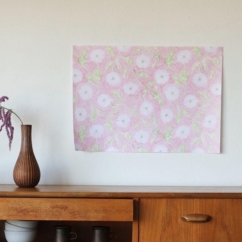 ポスター KM ファブリックポスター：cape margaret（kayo aoyama） | nunocoto fabric