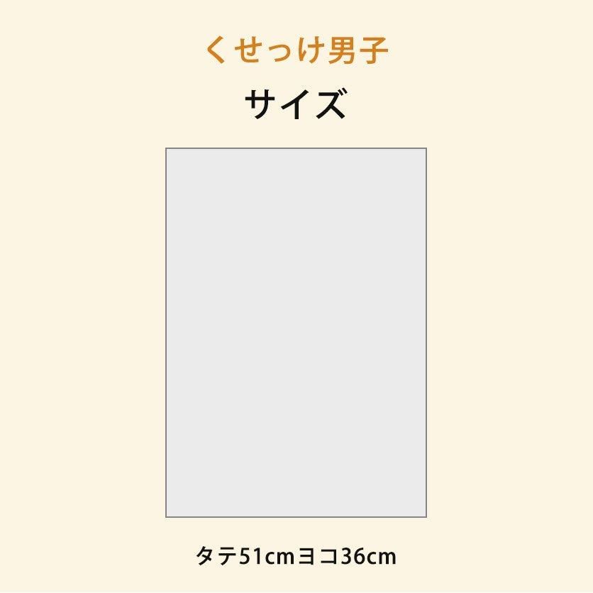 ファブリックポスター：くせっけ男子（舛田善信） | nunocoto fabric