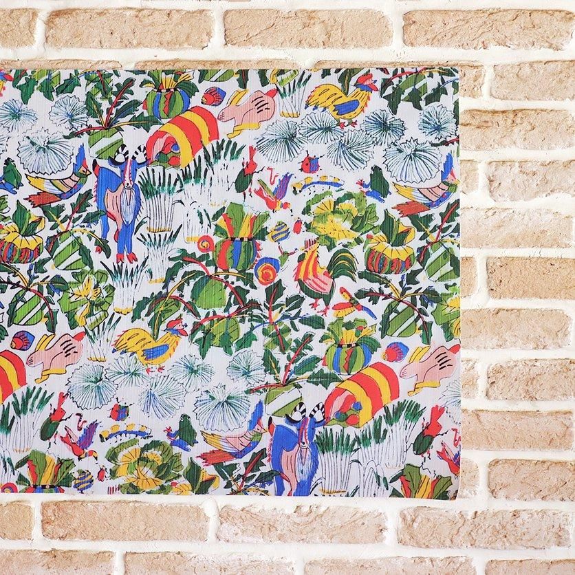 ファブリックポスター：夜の牛乳パック（二宮とみ） | nunocoto