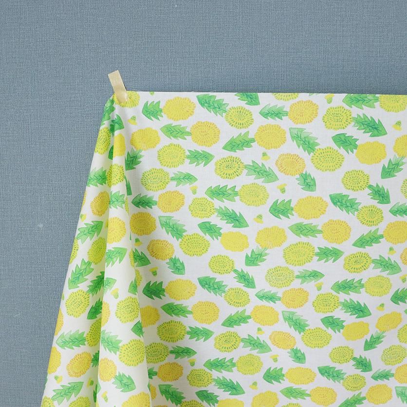 たんぽぽ 花柄- 布・生地の通販サイト：nunocoto fabric