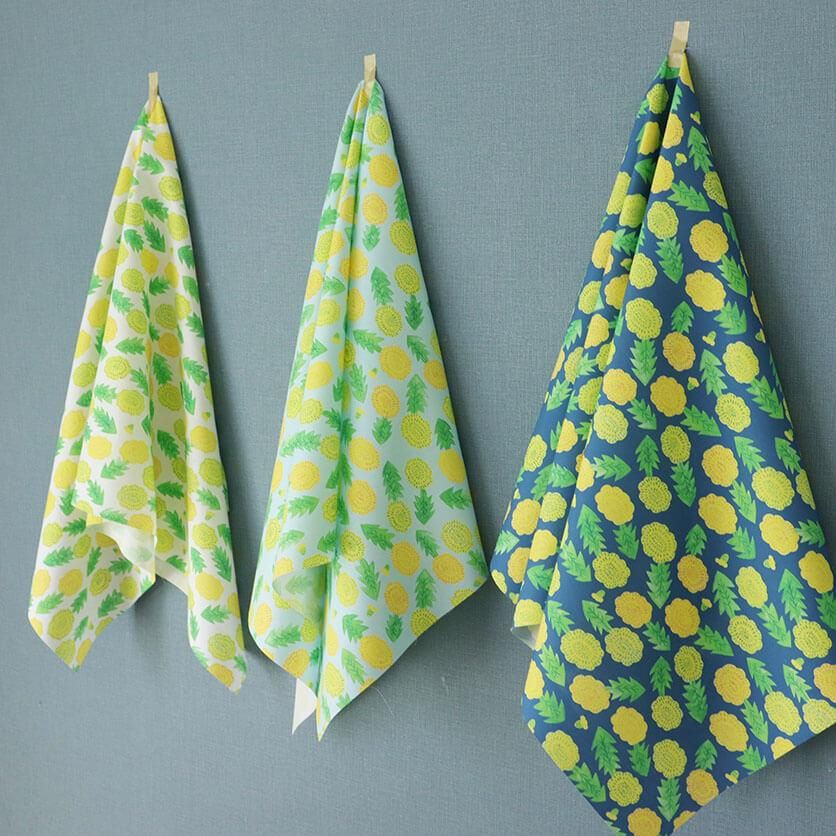 たんぽぽ 花柄- 布・生地の通販サイト：nunocoto fabric