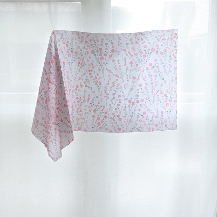 花咲くとき(サクラピンク)花柄- 布・生地の通販サイト 花咲くとき(サクラピンク)花柄- 布・生地の通販サイト