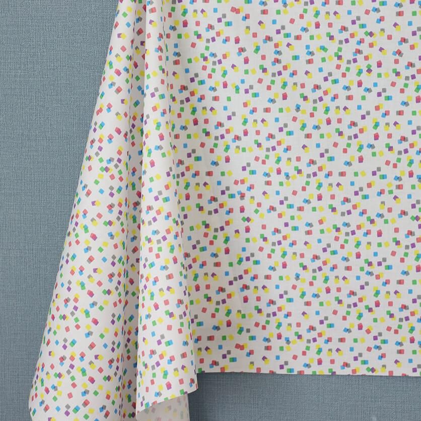 ぱらぱら、つぶつぶ（雨もよう）水玉（ドット）柄- 布・生地の