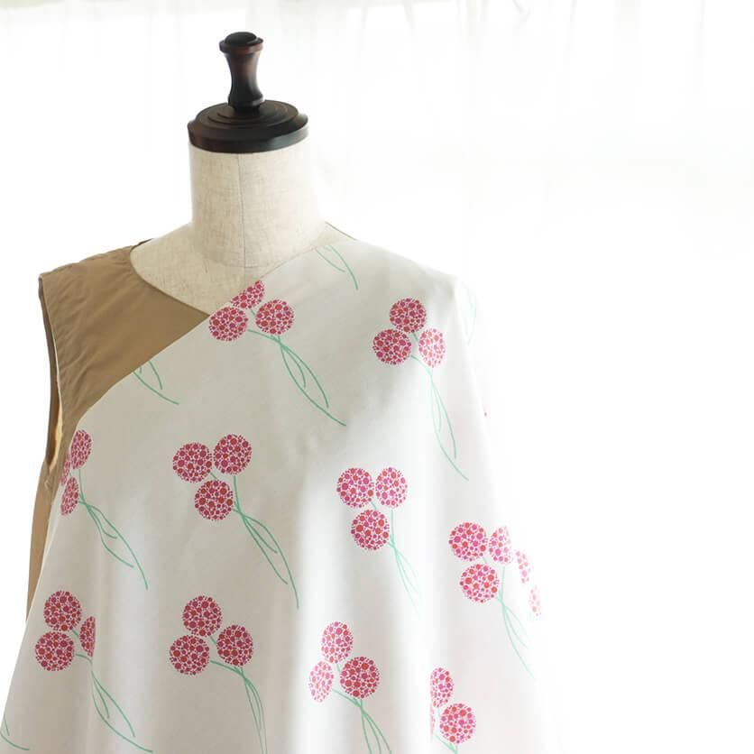 新品 marble SUD フラワービションタックスカート コットン 花柄 新品 marble SUD フラワービションタックスカート コットン 花柄