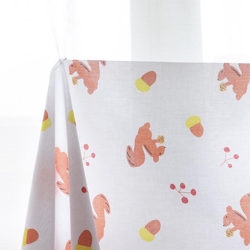 りす 動物柄- 布・生地の通販サイト：nunocoto fabric