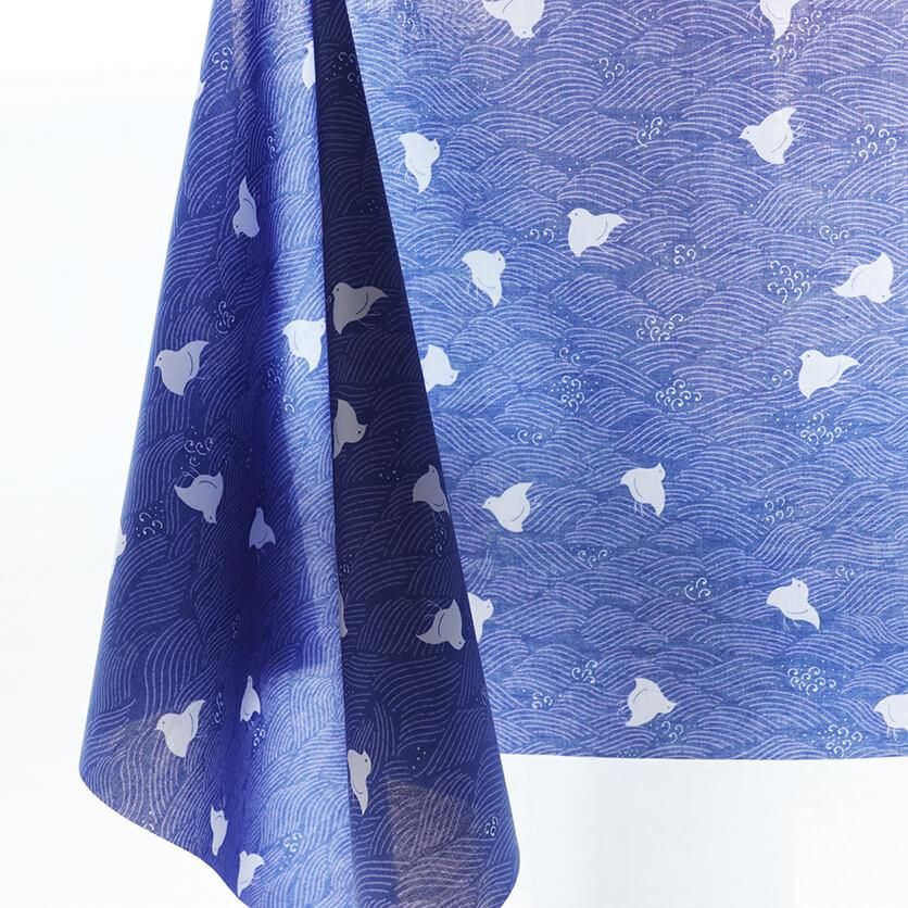 浜千鳥(青海波)鳥柄- 布・生地の通販サイト:nunocoto fabric 浜千鳥(青海波)鳥柄- 布・生地の通販サイト:nunocoto fabric