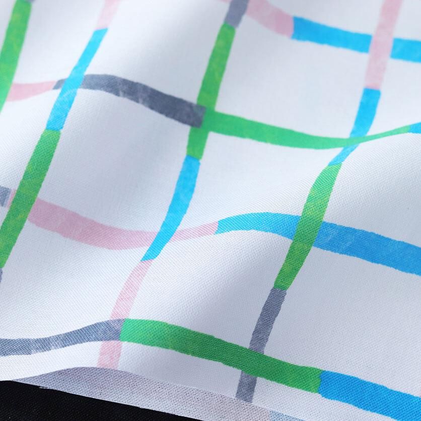 seasonal check pattern（summer）チェック柄- 布・生地の通販