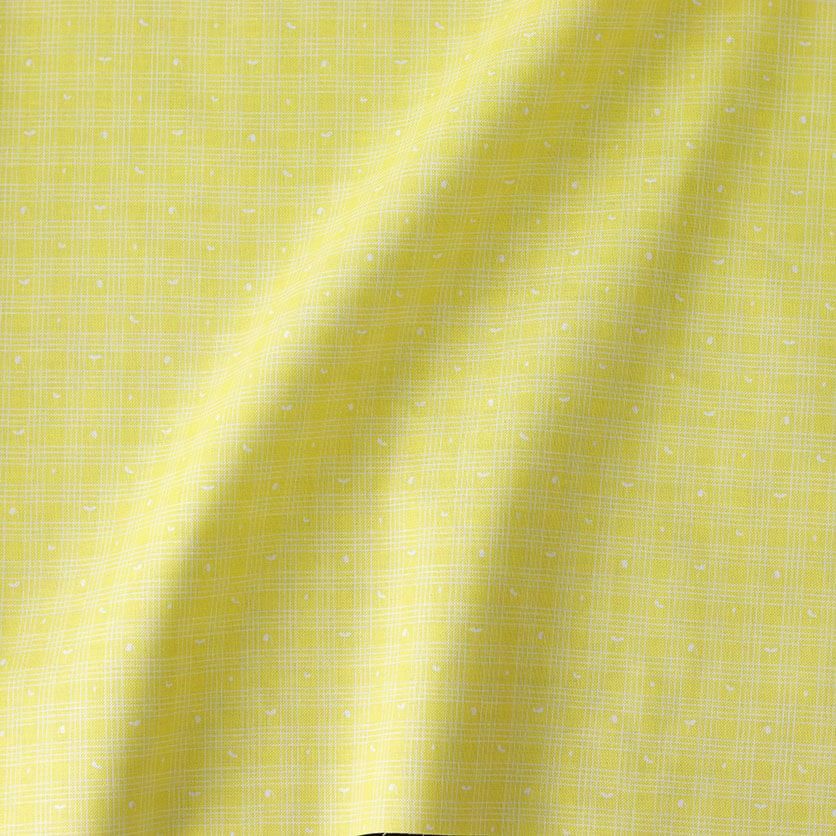 オーダー用ガーゼ生地ページ”チェック・ドット・プレーン“ チェック＆ドット（ピンク） - 生地と型紙の通販サイト