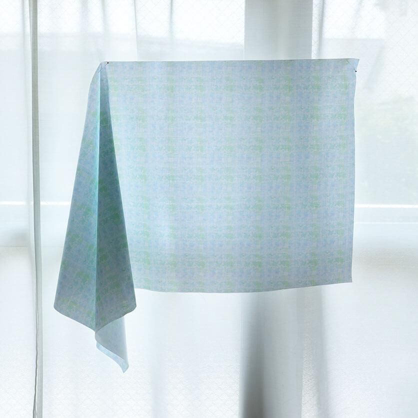 see through check(ミントグリーン)チェック柄- 布・生地の see through check(ミントグリーン)チェック柄- 布・生地の