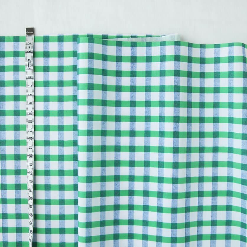 KILLARNEY ウール毛布 クリーム グリーンチェック MANATSUBI（グリーン×グレー）チェック柄- 布・生地の通販サイト