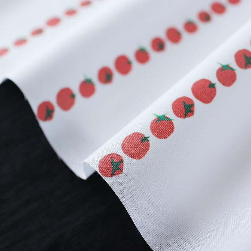 Pomodorini トマト柄- 布・生地の通販サイト：nunocoto fabric