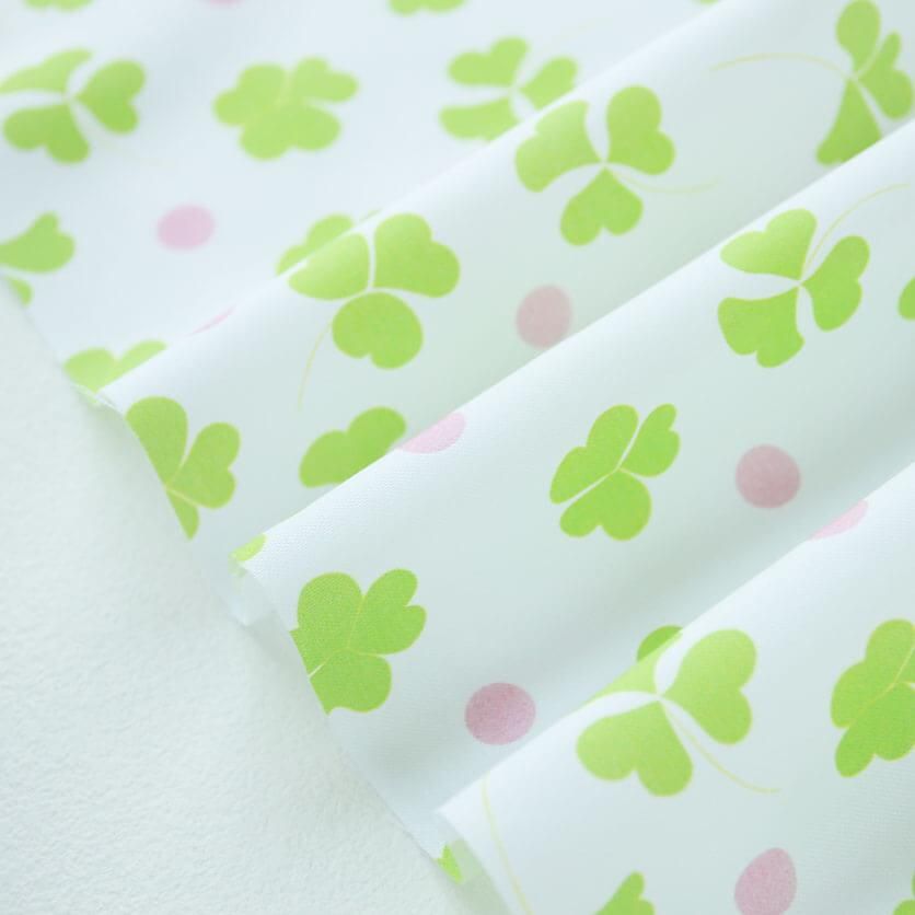 clover with you（リーフグリーン）ボタニカル柄- 布・生地の通販