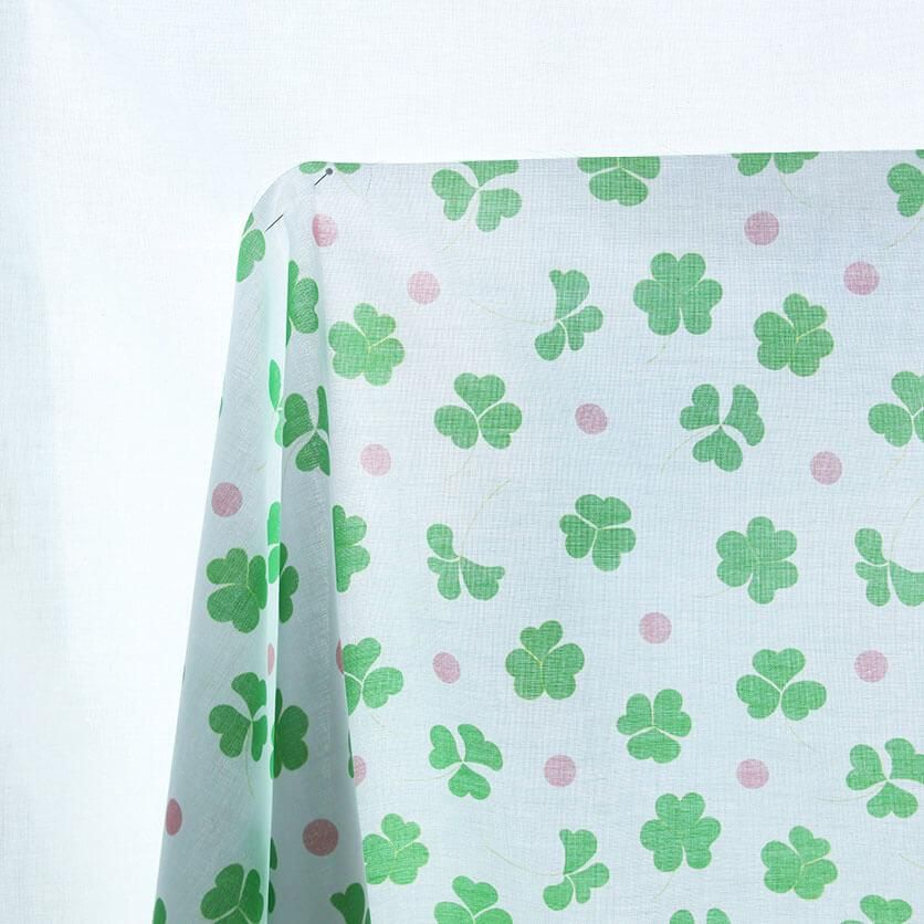 clover with you（リーフグリーン）ボタニカル柄- 布・生地の通販