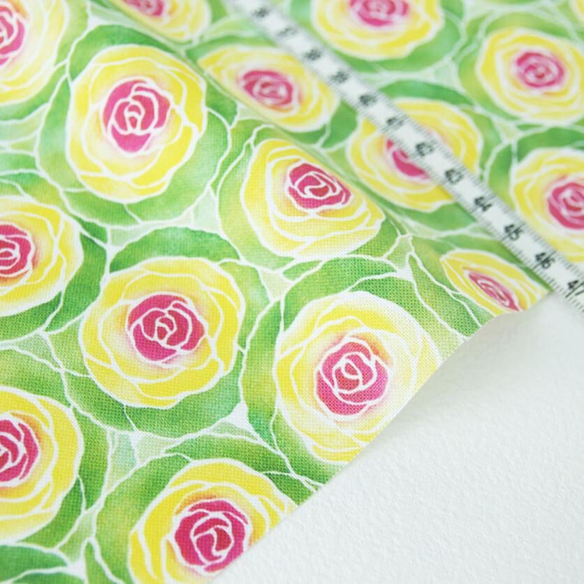 葉牡丹 花柄- 布・生地の通販サイト：nunocoto fabric