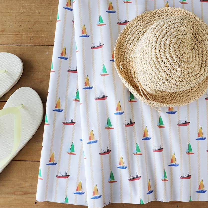 海での一日 布・生地の通販サイト:nunocoto fabric 海での一日 布・生地の通販サイト:nunocoto fabric