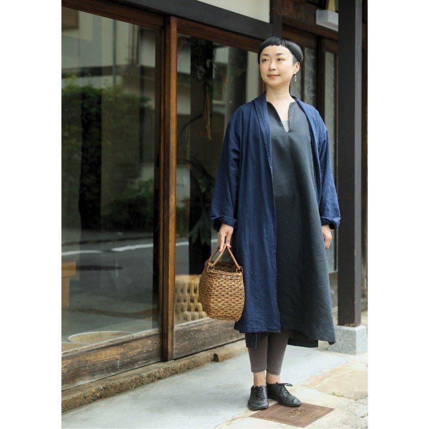 美濃羽まゆみさん監修/ブラックドレスキット【大人の洋裁キット 美濃羽まゆみさん監修/ブラックドレスキット【大人の洋裁キット