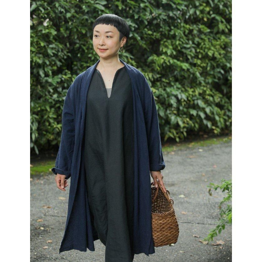 美濃羽まゆみさん監修/ブラックドレスキット【大人の洋裁キット 美濃羽まゆみさん監修/ブラックドレスキット【大人の洋裁キット