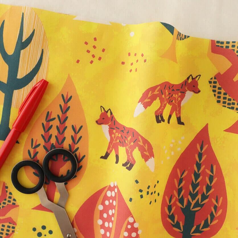 秋のささやき 動物柄- 布・生地の通販サイト：nunocoto fabric