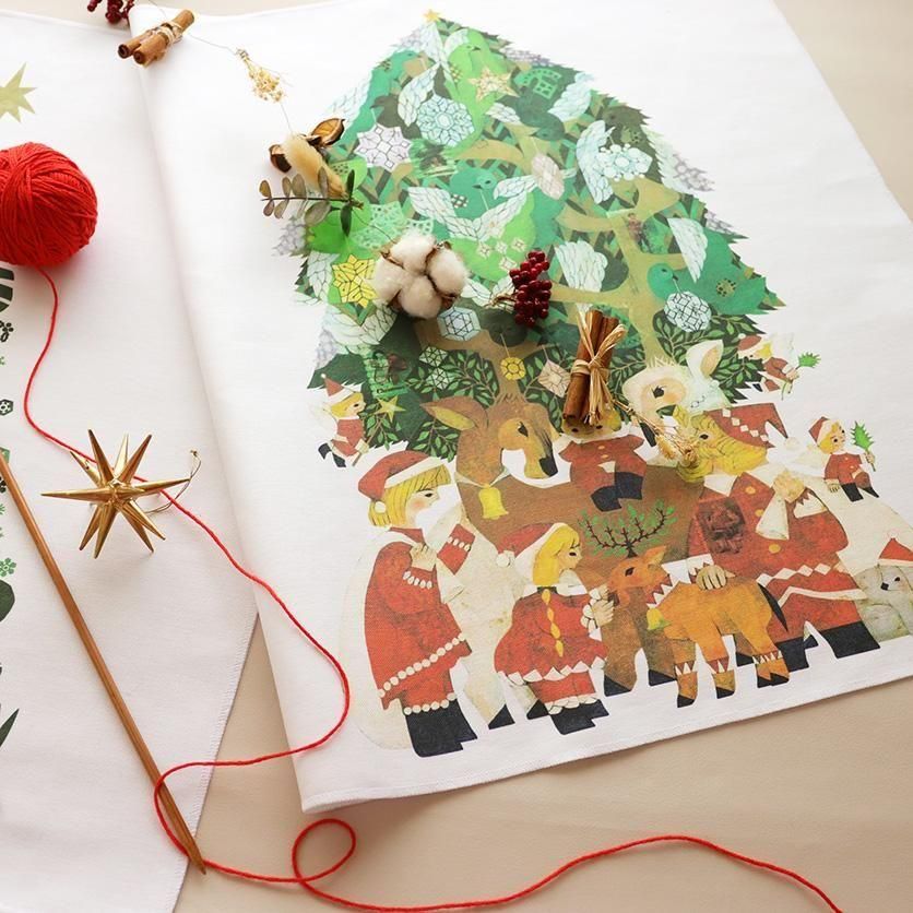 クリスマスツリータペストリー・オーナメントキット