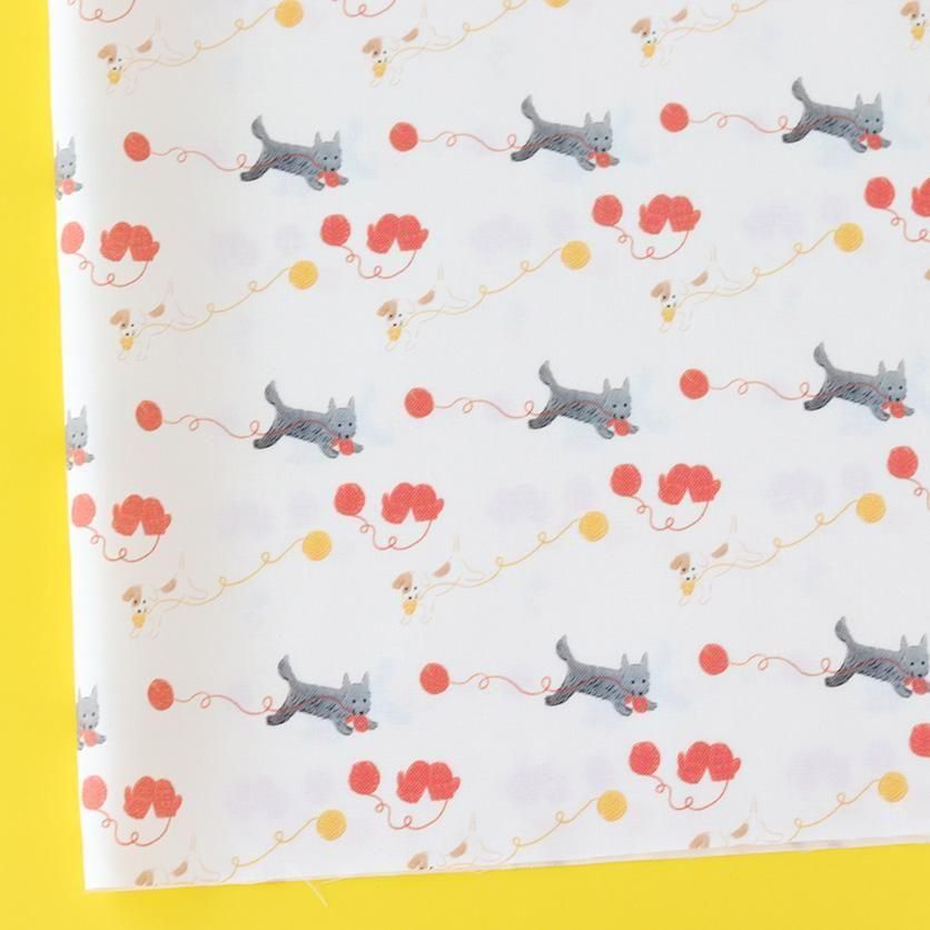 Cookie（ホワイト）スイーツ柄- 布・生地の通販サイト：nunocoto