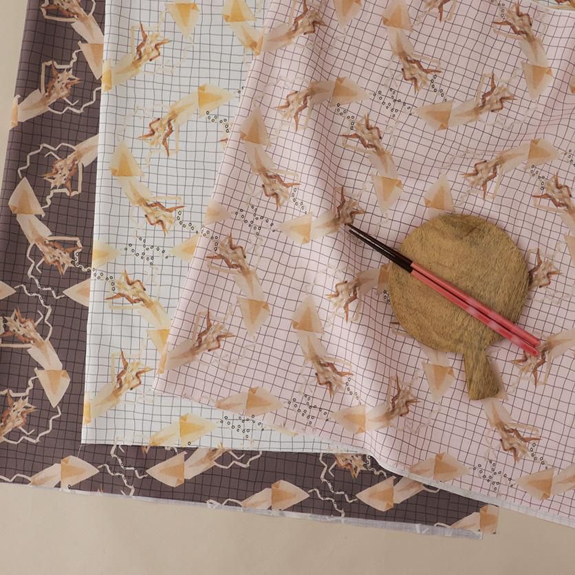 するめ 1 するめ（ホワイト）- 布・生地の通販サイト：nunocoto fabric